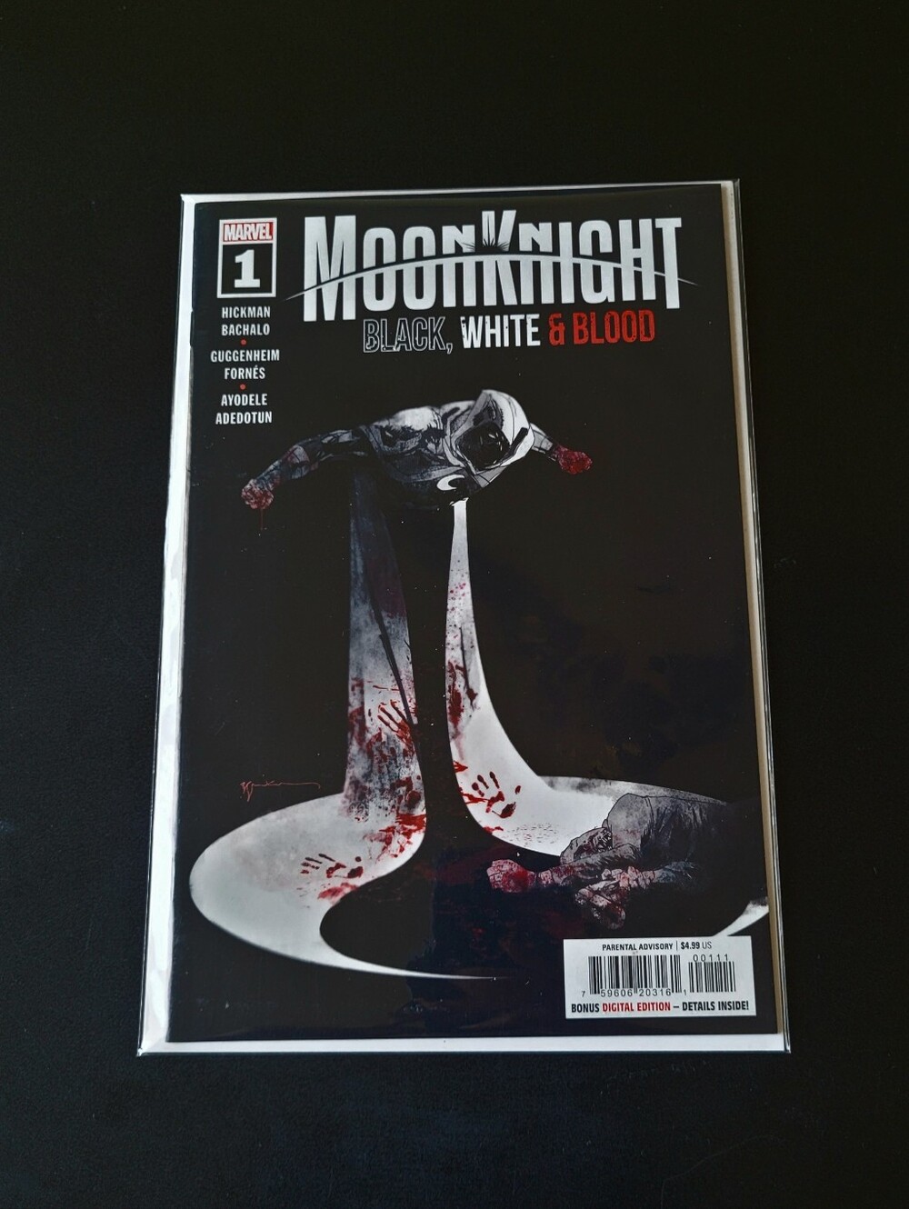 Moon Knight: Black, White & Blood #1